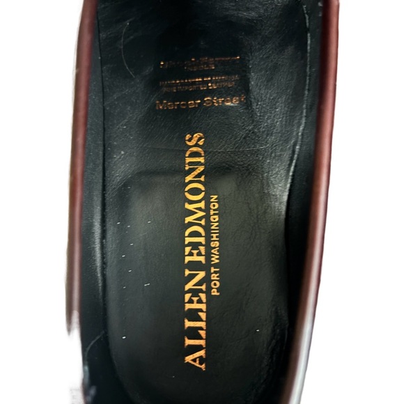 Allen Edmonds Men’s Dark Burgundy Leather Penny Loafers main image 6